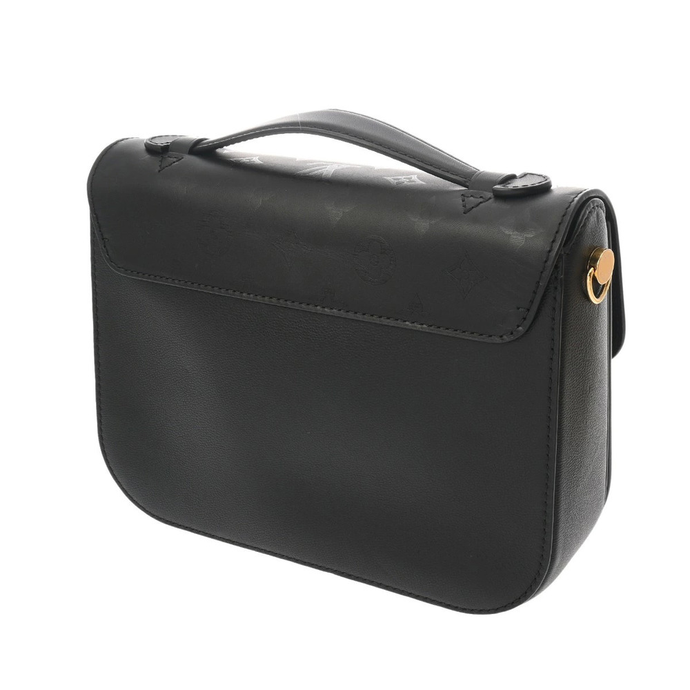 Louis Vuitton Handbag Messenger Leather Very Noir Black
